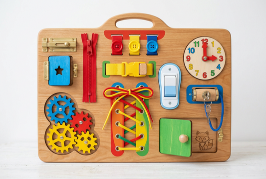 Busy Board Montessori : quel âge, quels bénéfices et comment choisir ?