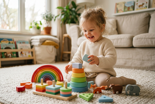 Quel jouet Montessori choisir à 1 an ? Guide et idées dès 12 mois