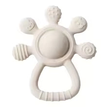 Jouet Montessori Bébé 0-6 mois – Anneau de Dentition en Silicone Sans BPA