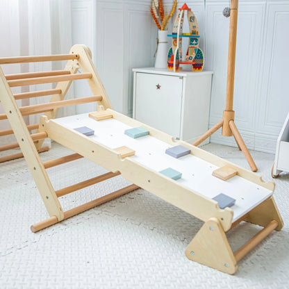 Triangle Pikler Montessori 3-en-1 Mamabrum – Escalade & Motricité