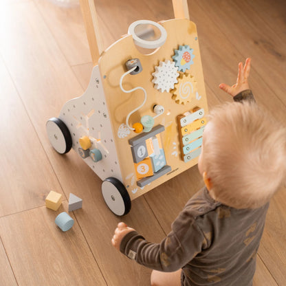 Chariot de Marche Montessori 8-en-1 Mamabrum – Éveil & Motricité