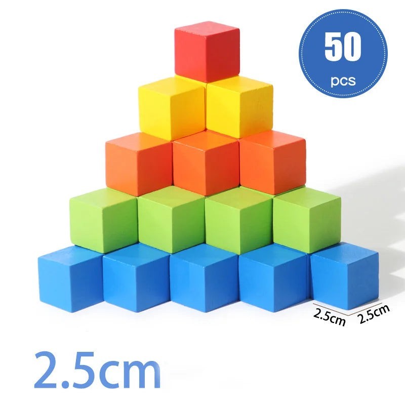 jouet montessori enfant cube couleurs