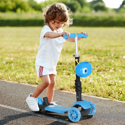 Trottinette Enfant 5-en-1 HOMCOM – Évolutive dès 18 Mois