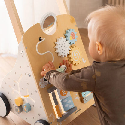 Chariot de Marche Montessori 8-en-1 Mamabrum – Éveil & Motricité