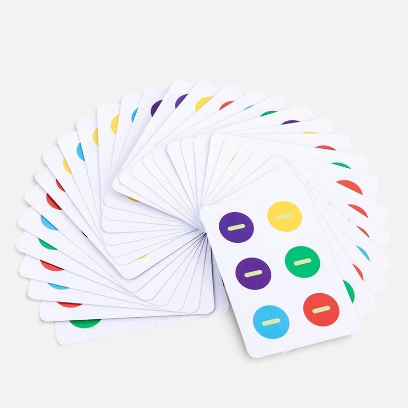 Cartes éducatives Petit Éveil Montessori pour apprendre les couleurs et le tri, jeu de motricité fine pour enfants