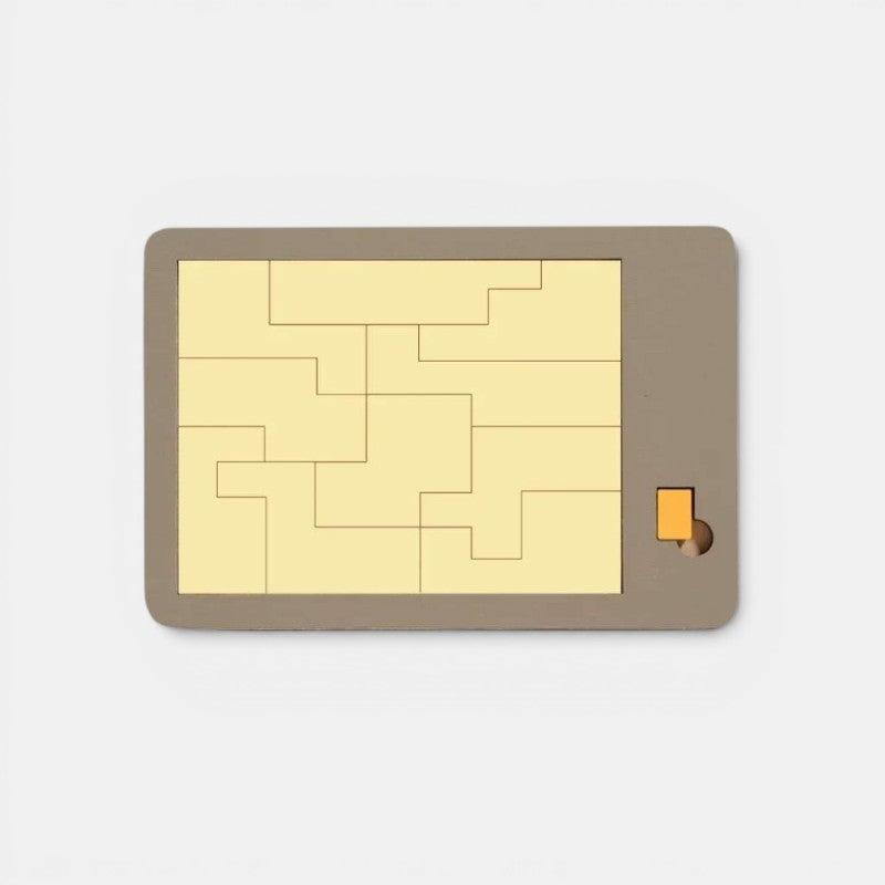 Puzzle Tangram en bois Montessori Petit Éveil Montessori, jeu éducatif pour développer la logique et la créativité.
