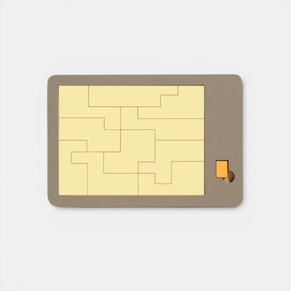 Puzzle Tangram en bois Montessori Petit Éveil Montessori, jeu éducatif pour développer la logique et la créativité.